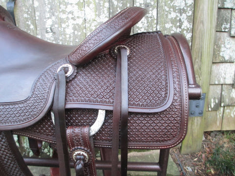 Sean Ryon Cowhorse Saddle Built By Paul Garcia