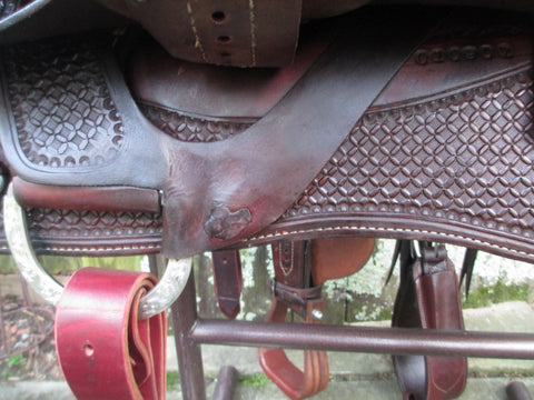 Sean Ryon Cowhorse Saddle Built By Paul Garcia