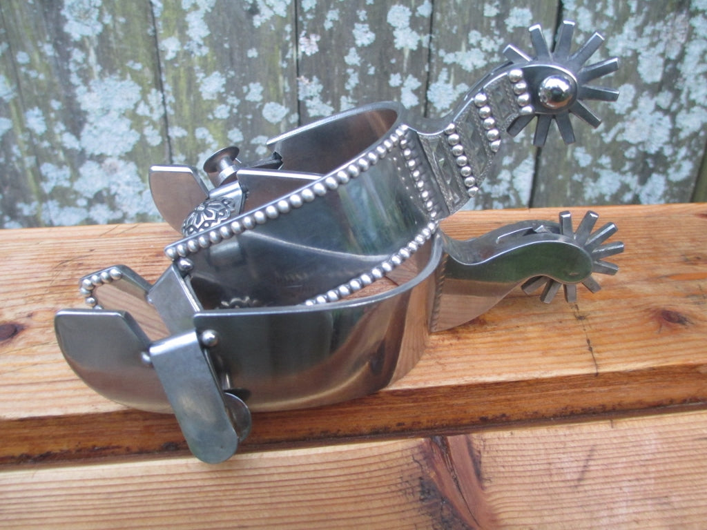 Tom Balding # 53 Spurs - Fine Western Saddles