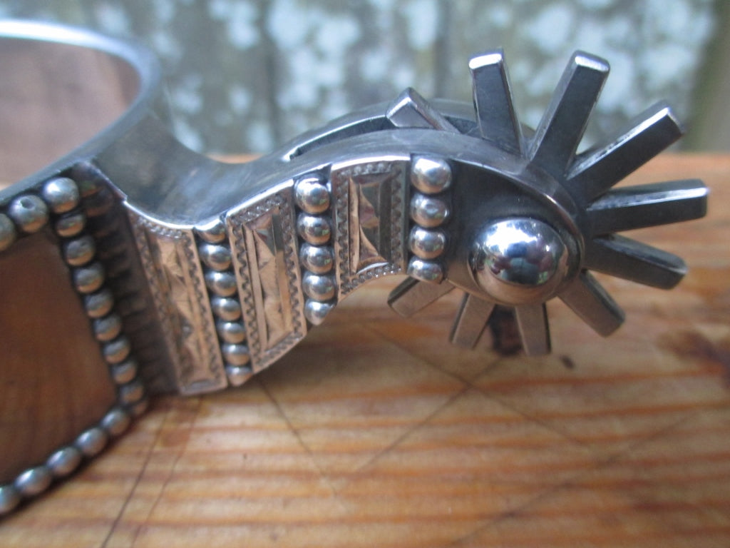 Tom Balding # 53 Spurs - Fine Western Saddles