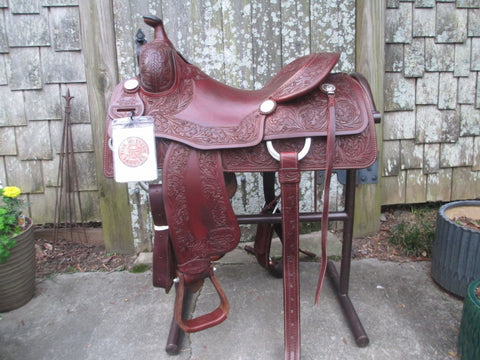 Sean Ryon Ranch Saddle, Reining Saddle