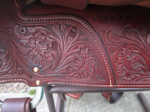 Sean Ryon Ranch Saddle, Reining Saddle