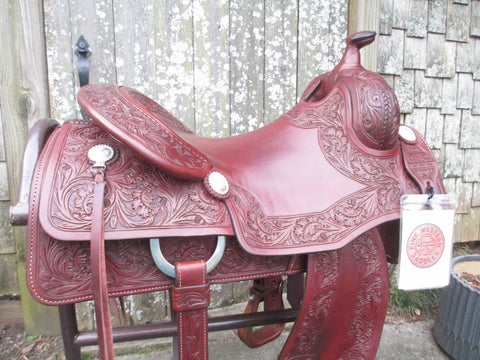 Sean Ryon Ranch Saddle, Reining Saddle