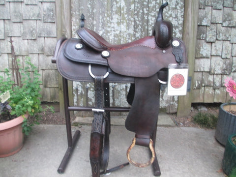 M L Leddy Cutting Saddle