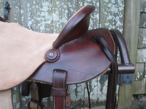 McCall Diamond M Lightweight Wade Ranch Saddle