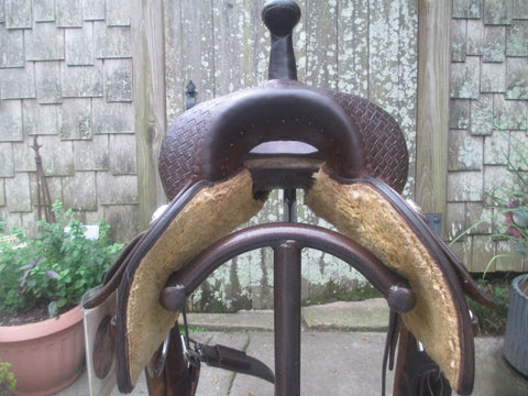 Roohide Cutting Saddle