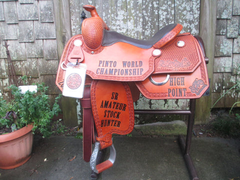 New Burns Show Saddle, Ranch Saddle, Training Saddle