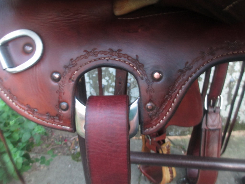 Clinton Anderson Ranch Saddle Trail Saddle Fine Western Saddles