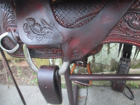 Sean Ryon Cutting Saddle Built By Paul Garcia