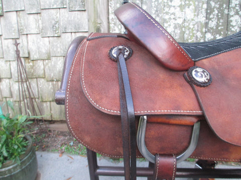 Coats Lazy L Roping Saddle