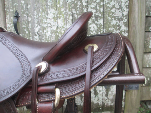 McCall Lady Wade Roping Saddle, Ranch Saddle