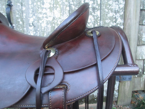 Joey Jemison Cutting Saddle Built By Michelle Liggett