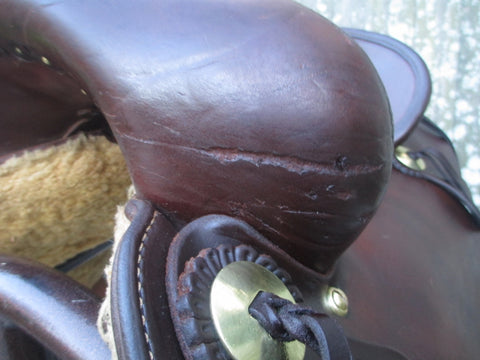 Joey Jemison Cutting Saddle Built By Michelle Liggett