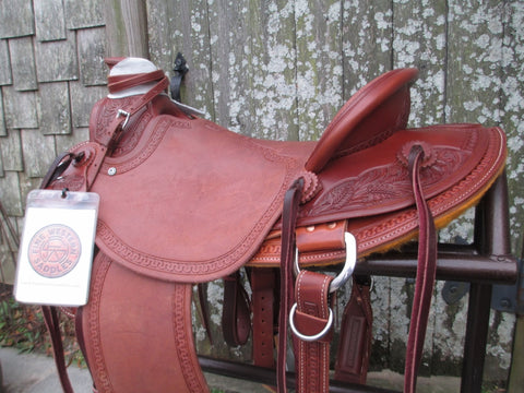 New McCall McLite Ranch Saddle, Roping Saddle