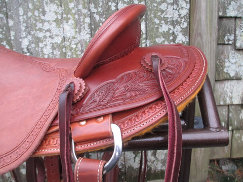 New McCall McLite Ranch Saddle, Roping Saddle