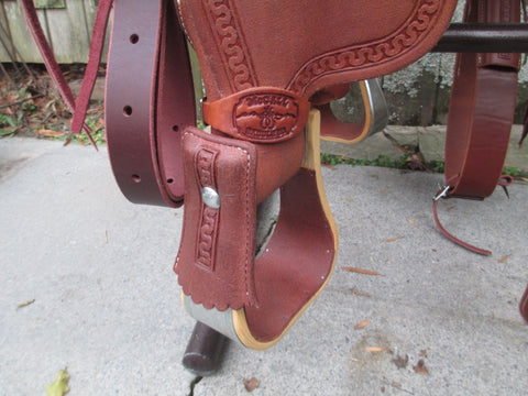 New McCall McLite Ranch Saddle, Roping Saddle