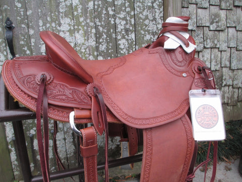 New McCall McLite Ranch Saddle, Roping Saddle