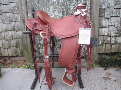 New McCall McLite Ranch Saddle, Roping Saddle