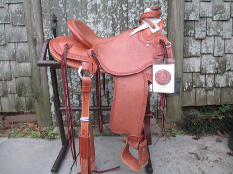 New McCall McLite Ranch Saddle, Roping Saddle