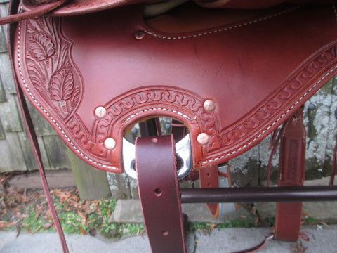 New McCall McLite Ranch Saddle, Roping Saddle