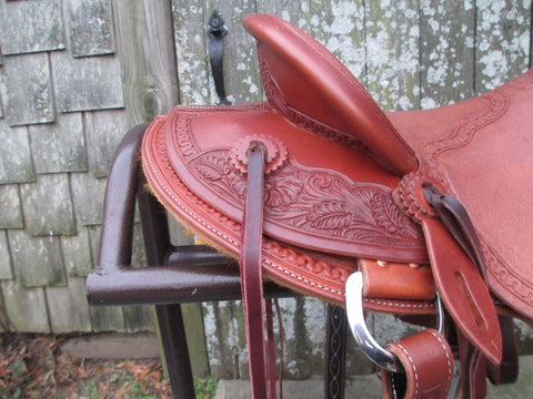 New McCall McLite Ranch Saddle, Roping Saddle