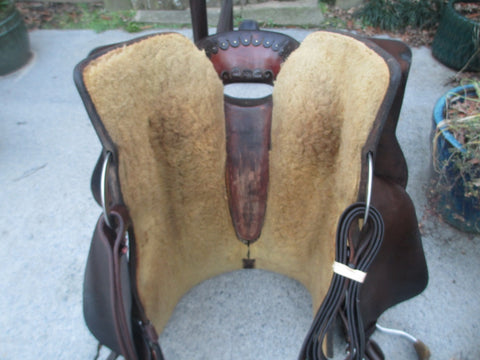 Roohide Cutting Saddle