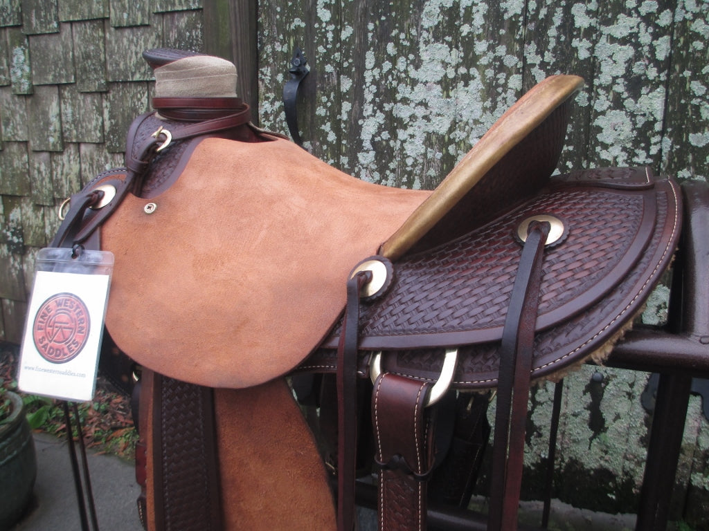 McCall 98 Wade Roping Saddle Ranch Saddle - Fine Western Saddles