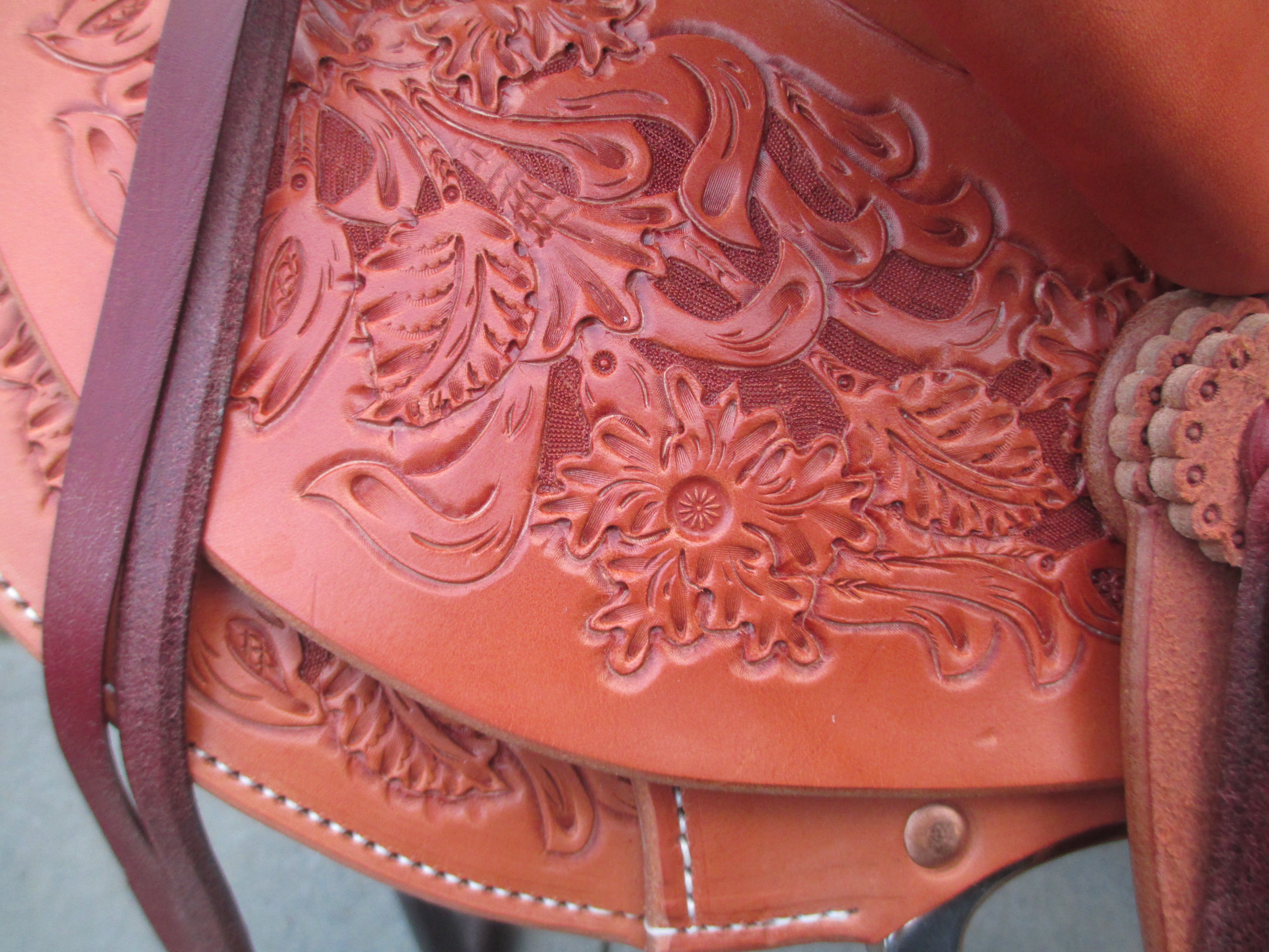 New Brian Castagno Lady Wade Roping Saddle, Ranch Saddle - Fine Western ...