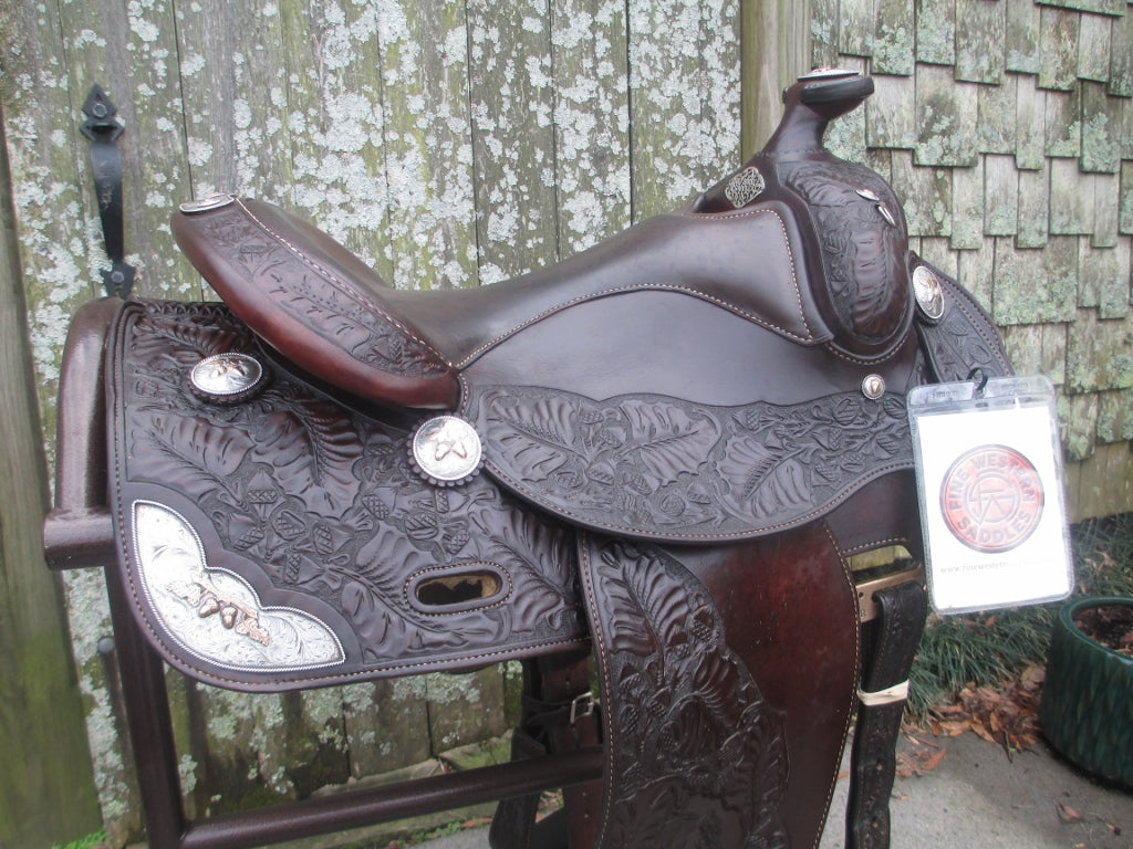 Skyhorse Show Saddle, Ranch Saddle, Trail Saddle - Fine Western Saddles