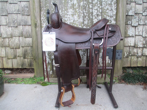 M L Leddy Cutting Saddle