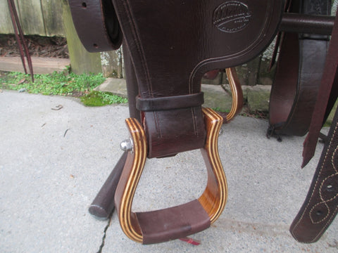 M L Leddy Cutting Saddle