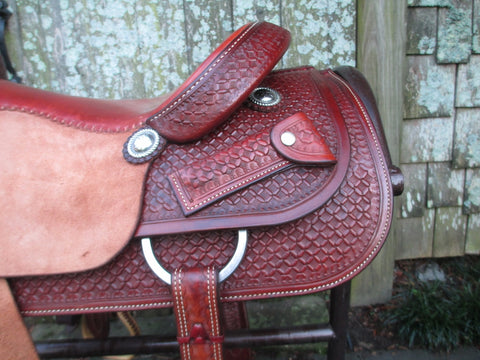 M L Leddy Cutting Saddle