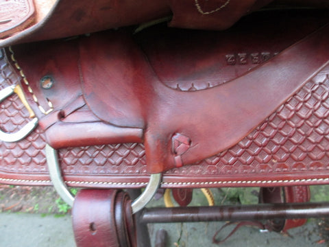 M L Leddy Cutting Saddle