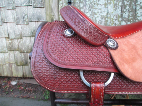 M L Leddy Cutting Saddle