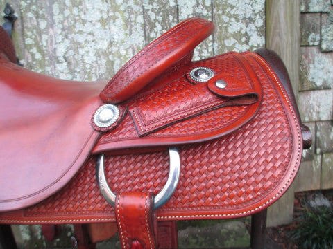 M L Leddy Cutting Saddle