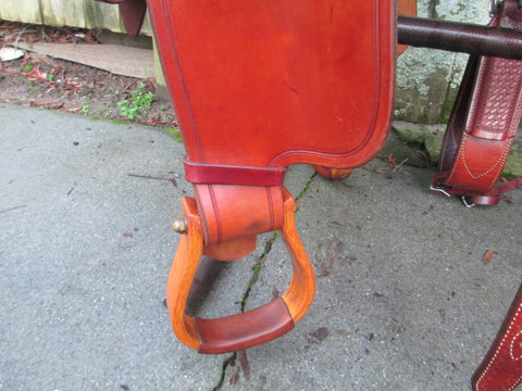 M L Leddy Cutting Saddle