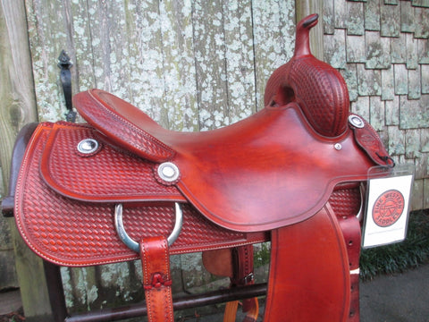 M L Leddy Cutting Saddle