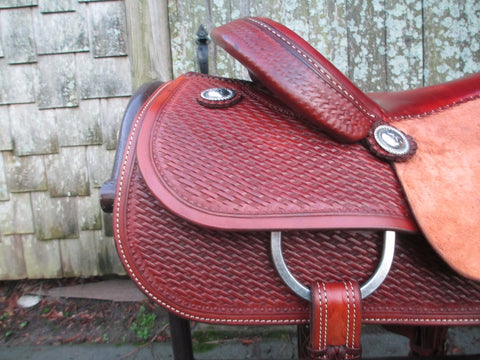 M L Leddy Cutting Saddle