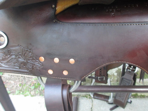 Roohide Cutting Saddle