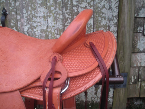 New Brian Castagno Wade Roping Saddle, Ranch Saddle