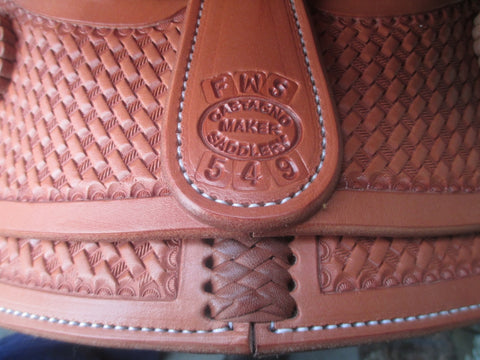 New Brian Castagno Wade Roping Saddle, Ranch Saddle