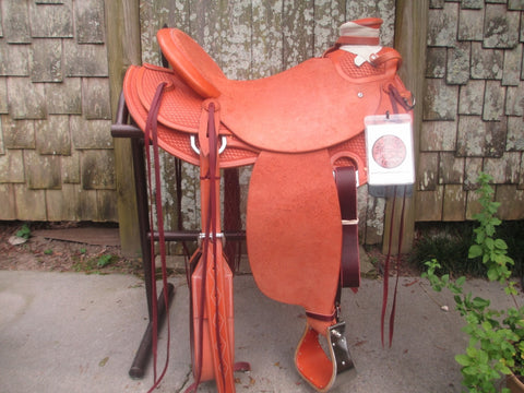 New Brian Castagno Wade Roping Saddle, Ranch Saddle