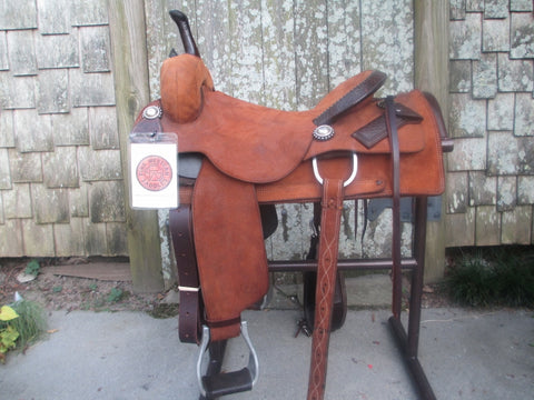 Calvin Allen Cutting Saddle