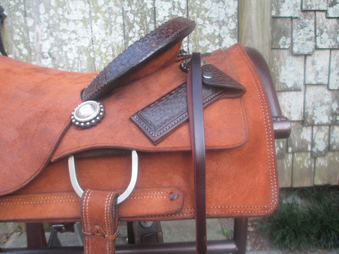 Calvin Allen Cutting Saddle