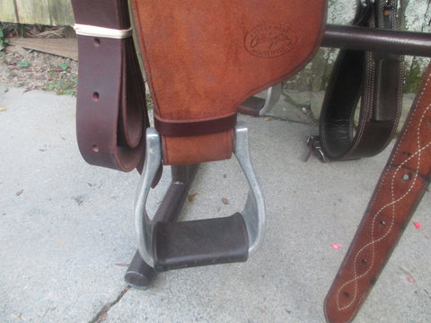 Calvin Allen Cutting Saddle