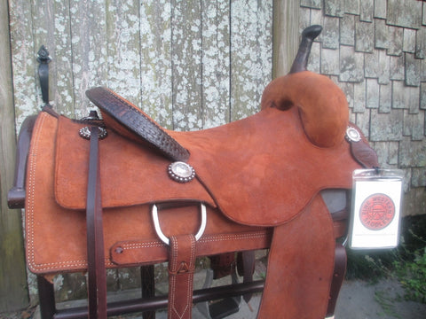 Calvin Allen Cutting Saddle