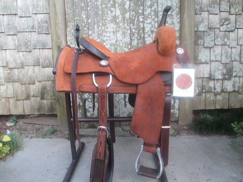 Calvin Allen Cutting Saddle