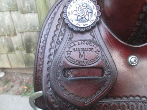 M J (Michelle) Liggett Cutting Saddle