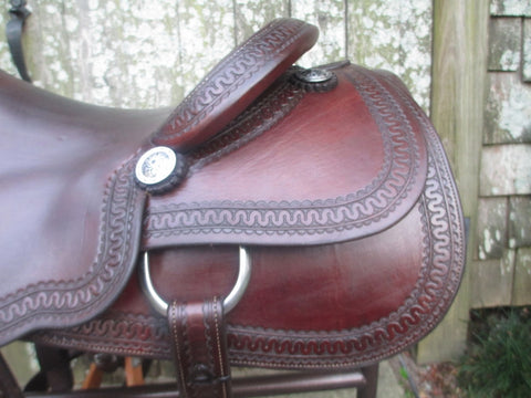 M J (Michelle) Liggett Cutting Saddle