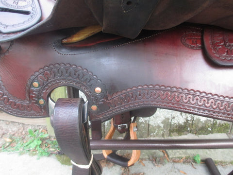 M J (Michelle) Liggett Cutting Saddle